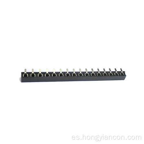 Conectores de encabezado femenino de 8pin de 2.54 mm Pitch Dual Fila de 8pin